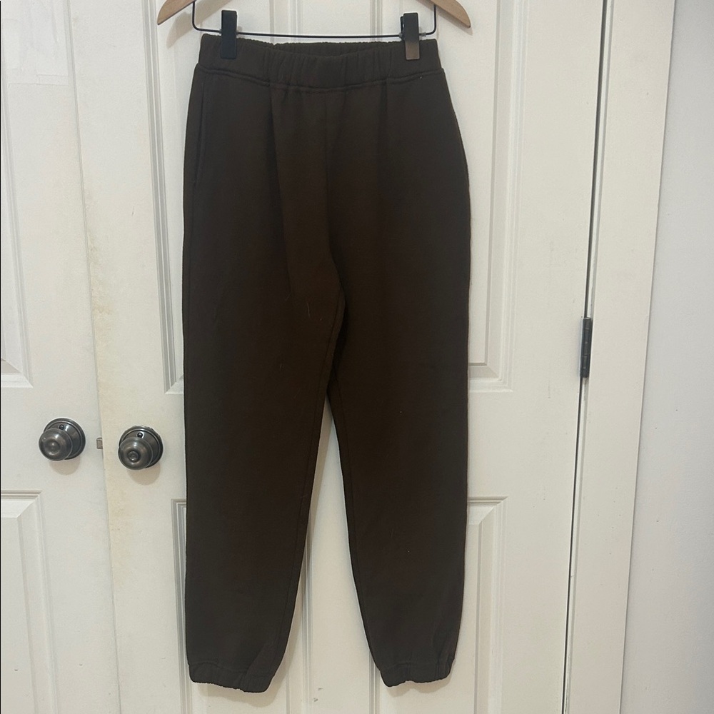 Bailey Rose sweatpants joggers size small brown